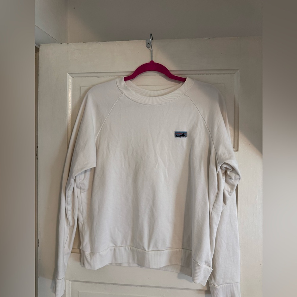 Patagonia Cream Crew Neck Sweater